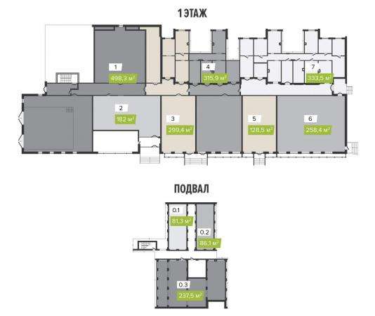 Ритейл на первой линии Митинской улицы 182 кв.м. в Москве фото 8