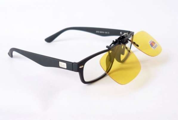 Солнцезащитные накладки со 100% поляризацией на очки с диоптриями в Уфе фото 5
