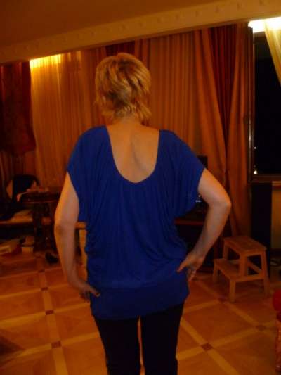 Туника, смотрится как мини-платье Oasis, Англия цвета ультрамарин в Москве