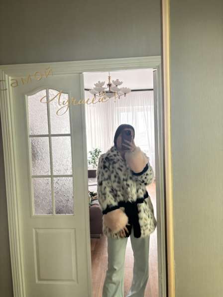 Искусственная зимняя шубка