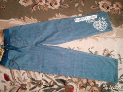 джинсовые и летние брюки размер 140