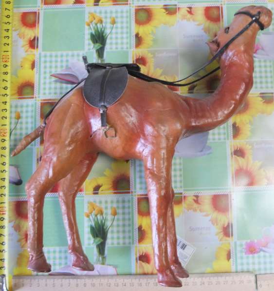 Кожаная статуэтка Верблюд, натуральная кожа в Ставрополе фото 9