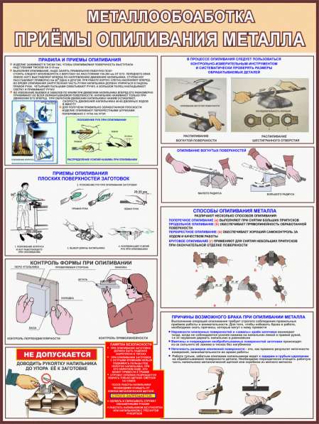 Металлообработка. Учебные плакаты в фото 11