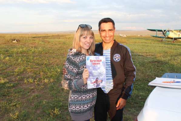 Прыжок с парашютом с инструктором в Иркутске фото 3