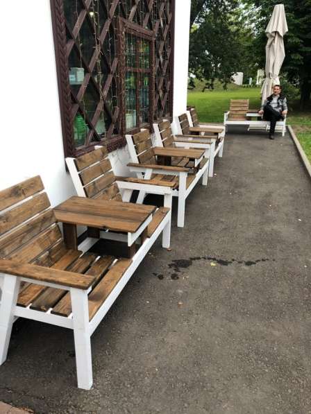 Садовая скамья, кресло, стол, DIY мебель в Балашихе фото 5