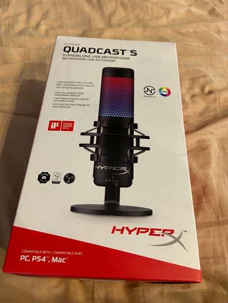 Микрофон HYPERX QuadCast S