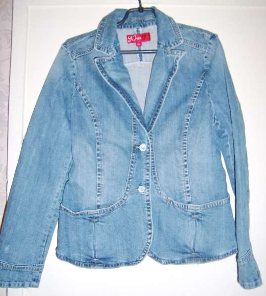 Куртка синяя джинсовая, новая, р.50