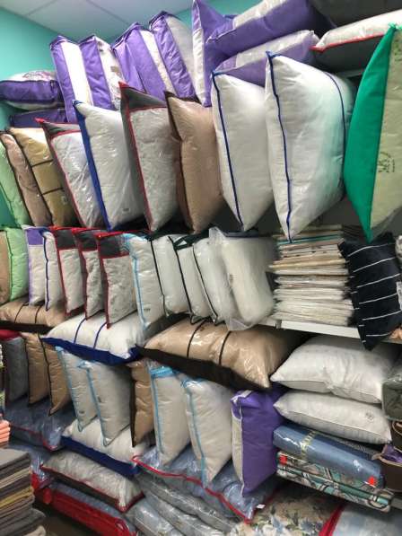 Теплые и легкие одеяла, подушки, белье купить в розницу в Москве фото 13