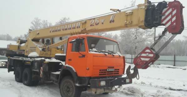 Продам автокран 25 тн; 28 м;КАМАЗ в Новосибирске фото 3