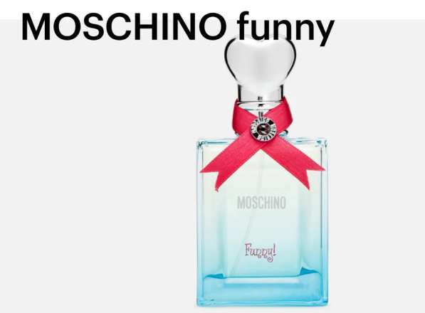 Туалетная вода MOSCHINO funny