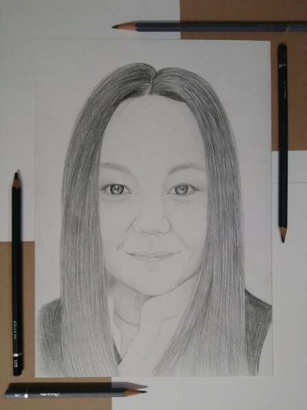 Портрет по фотографии в Москве фото 5