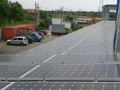 Сетевая солнечная электростанция 450 кВт в Ростове-на-Дону