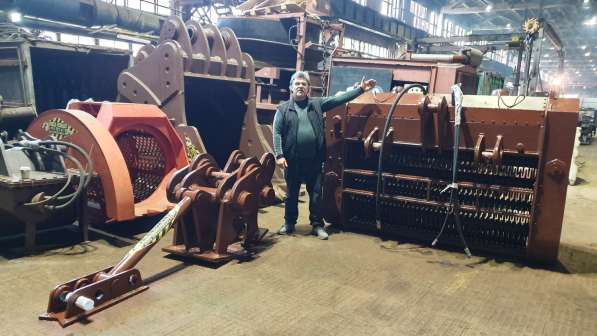 Просеивающий ковш валкового типа в Москве фото 4