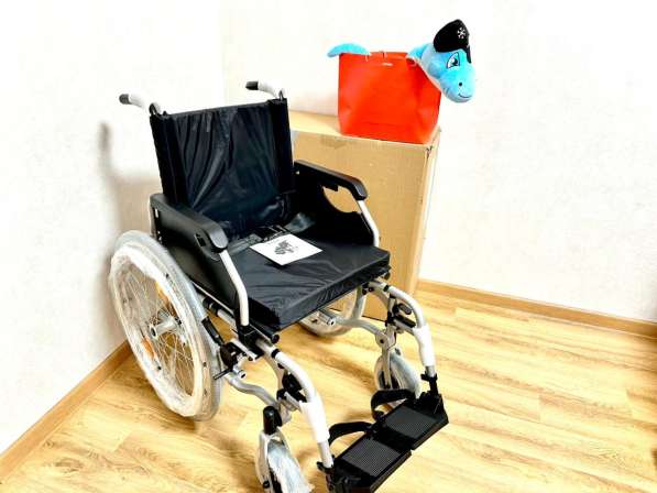 Инвалидная коляска Новая Складная + Доставка в Москве фото 10