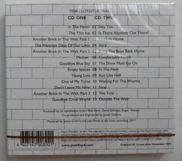 CD Pink Floyd - The Wall в Кирове