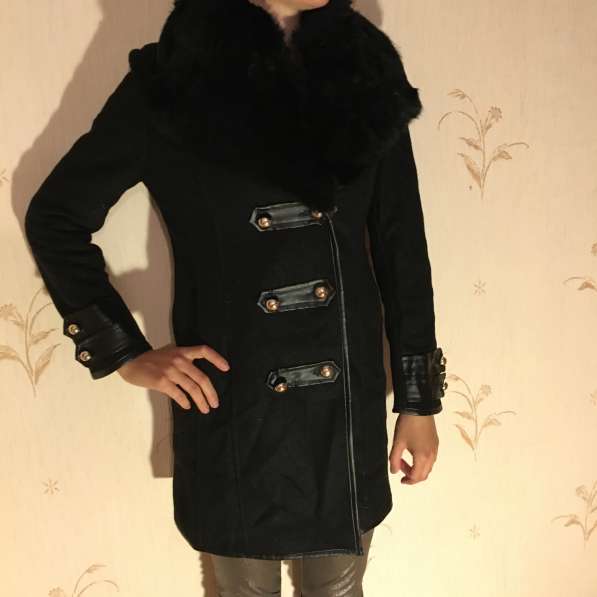 Новое шерстяное пальто 40-44 размер в Москве