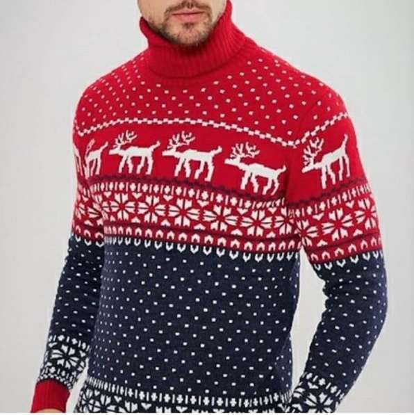 Новогодние свитера с оленями