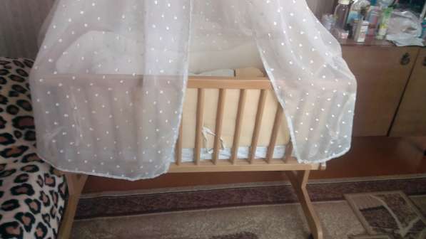 Продается детская кроватка-люлька в Калининграде фото 5