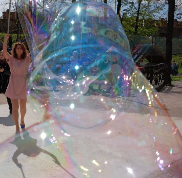 Шоу мыльных пузырей на детский праздник от 20 чел. в Смоленске фото 9