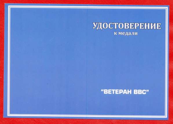 Россия медаль Ветеран ВВС документ военно-воздушные силы в Орле