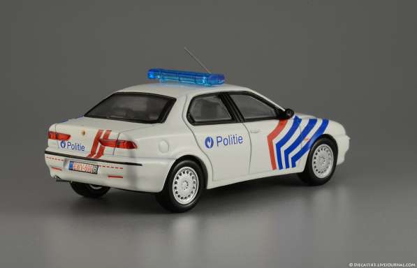 полицейские машины мира №49 ALFA ROMEO 156 полиция бельгии в Липецке фото 8