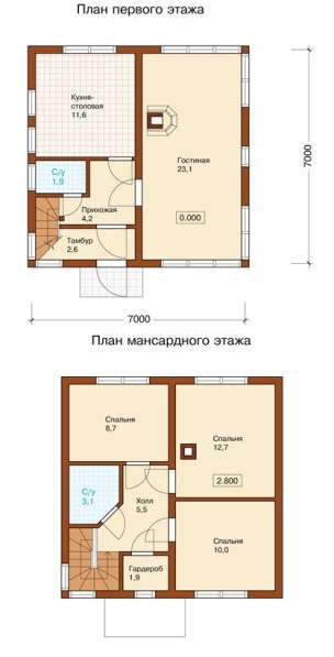 Строительство дома из пено\газоблоков 98м. кв за 1000000 в Москве