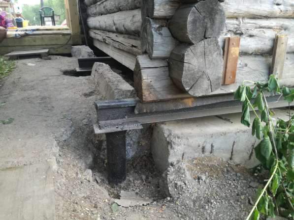 Фундамент на винтовых сваях в Ступино