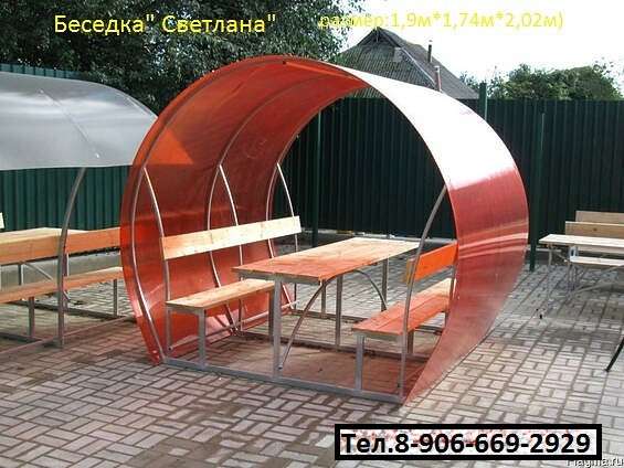 Беседки дачные в Апрелевке фото 3