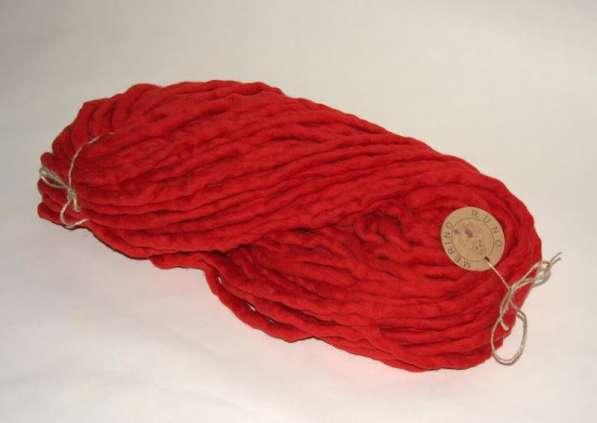 Пряжа для вязания цвет №6 РУБИН