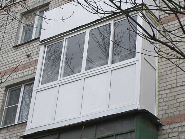 Остекление и ремонт балконов в фото 5