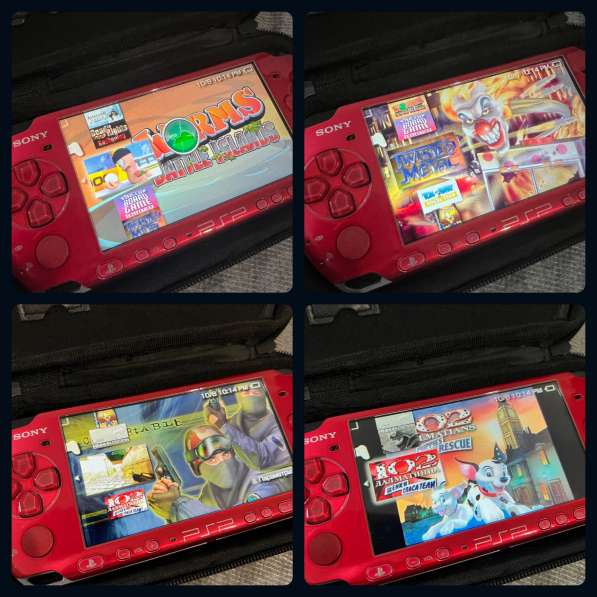 Sony PSP 3008 лимитированная красная, 40 + игр в Екатеринбурге фото 4
