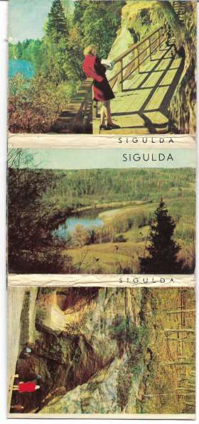 Буклет видовых открыток "Сигулда"