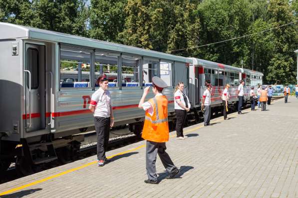 Детский поезд в Нижнем Новороде в Нижнем Новгороде фото 6