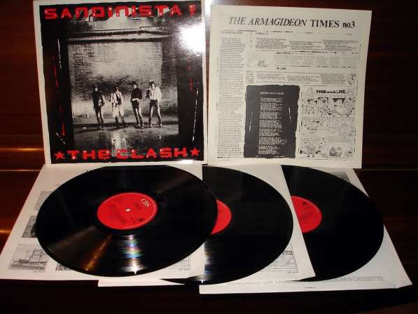 Пластинка виниловая The Clash - Sandinista в Санкт-Петербурге фото 5
