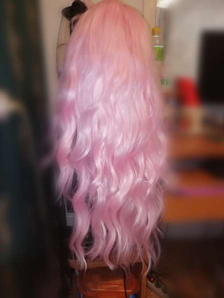 Розовый парик в Новокузнецке фото 5