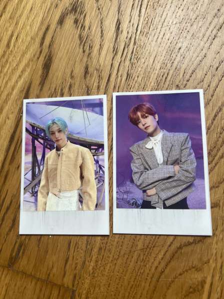 Официальные предзаказные карты Феликса и Сынмина ROCK-STAR