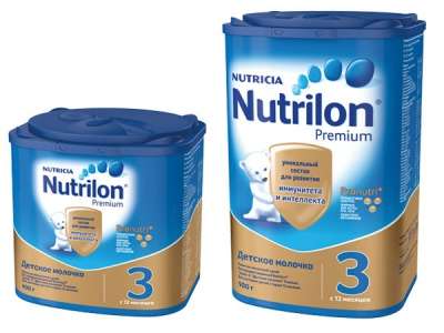 Детская молочная смесь 900г Nutrilon Premium 3