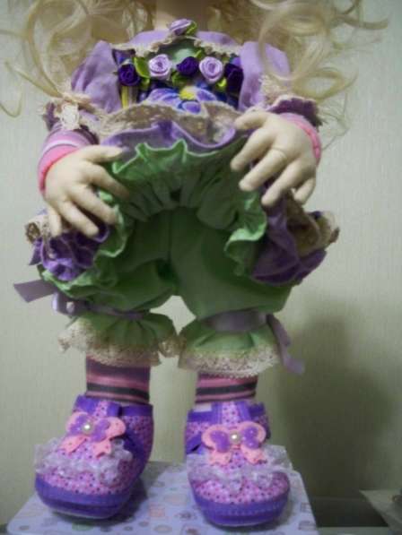 Текстильная интерьерная кукла СОФИЙКА в Тольятти фото 9