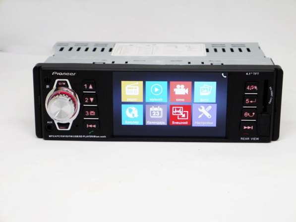 Магнитола Pioneer 4204 ISO - экран 4,1''+ DIVX + MP3 + USB в фото 3