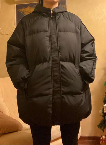 Продам зимнюю женскую куртку оверсайз в Хабаровске фото 3