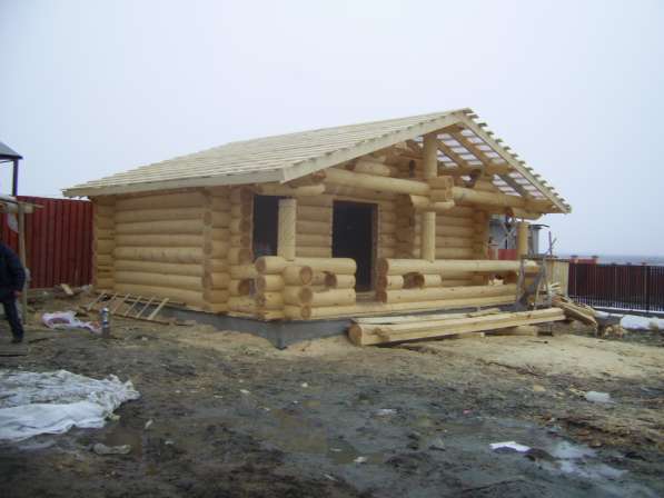 Строительство деревянных домов, бань, беседок и т. д в Санкт-Петербурге фото 13