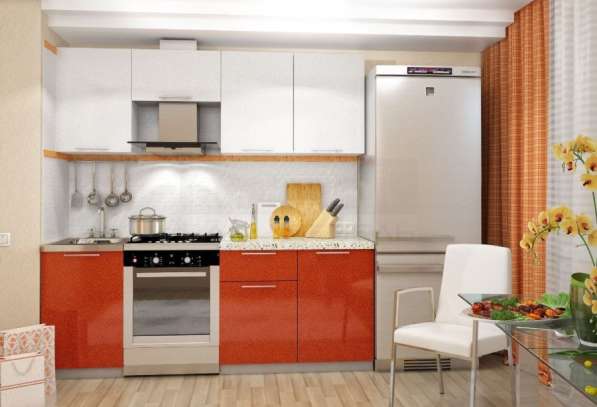 Кухонный гарнитур для маленькой кухни в Москве фото 4