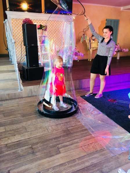 Шоу мыльных пузырей для детей в Белгороде фото 5