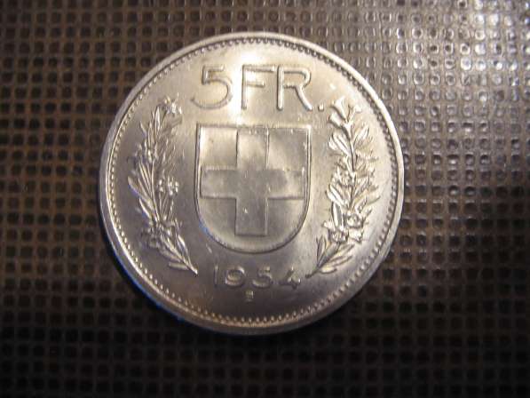 Швейцария 2 и 5 франков. Серебро. Оригиналы в Москве фото 3