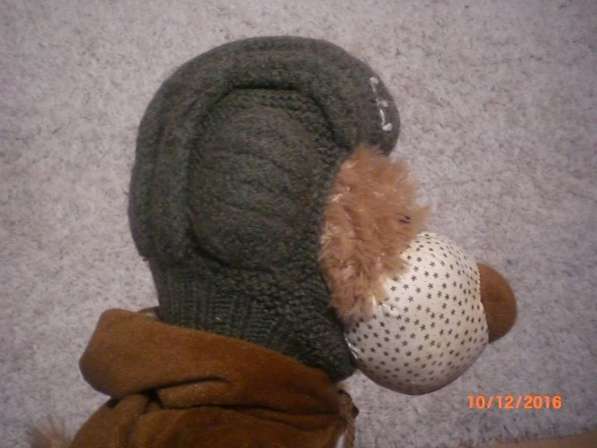 Шапка шлем детская, шапка-шлем зима, шапка вязанная детская в 