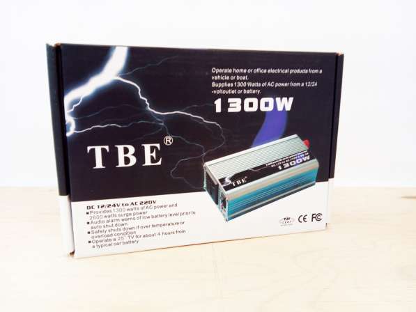 Инвертор напряжения TBE 12-220V 1300W в Екатеринбурге фото 5