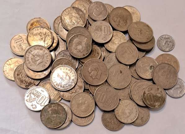 Монеты СТАРОЙ ТУРЦИИ. Лиры в Новосибирске