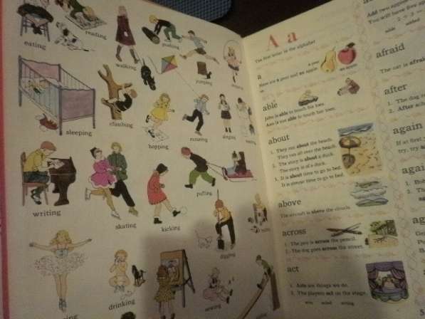 Словарь 1975 с цвет картинками Английский для детей в Москве фото 5