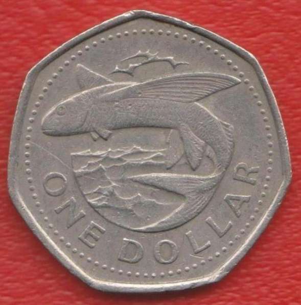 Барбадос 1 доллар 1988 г.