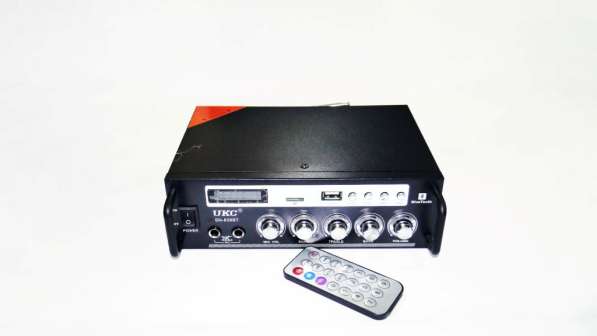 Усилитель звука UKC SN-838BT USB+SD+AUX+Bluetooth+Караоке в фото 6